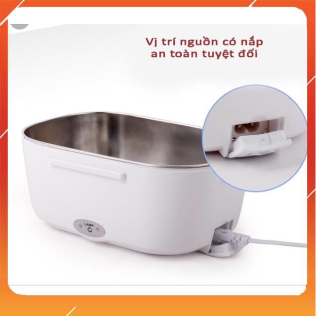 Hộp cơm ❤️FREESHIP❤️hâm nóng ruột inox cắm điện ( inox 304) | BigBuy360 - bigbuy360.vn