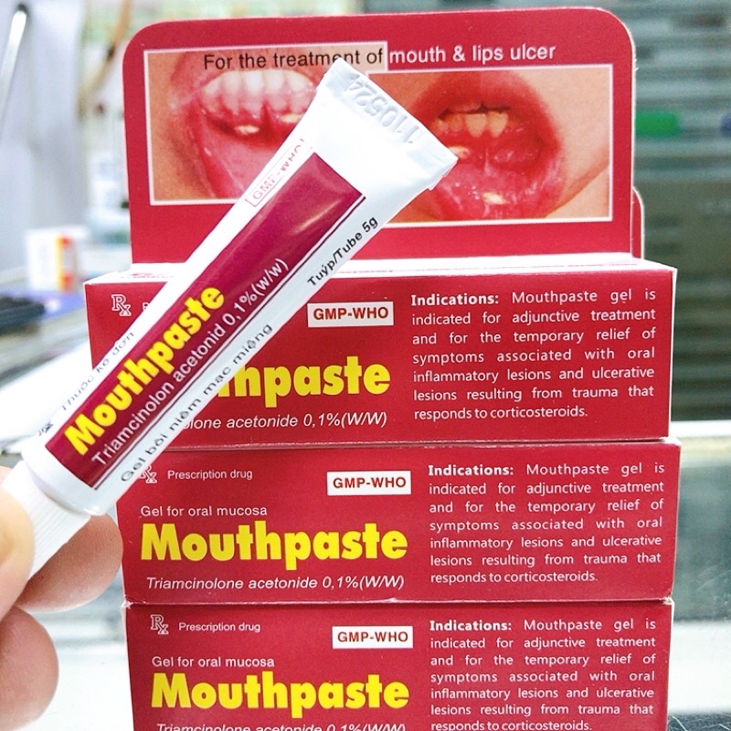 👄👄Tuýp bôi lở miệng, nhiệt miệng Mouthpaste - Khác | VitaminDep.com