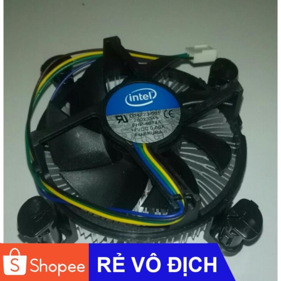 Quạt tản nhiệt CPU Intel  [👑FREESHIP👑 Đơn Từ 150K] Quạt chip intel socket 775 1150/1151/1155/1156