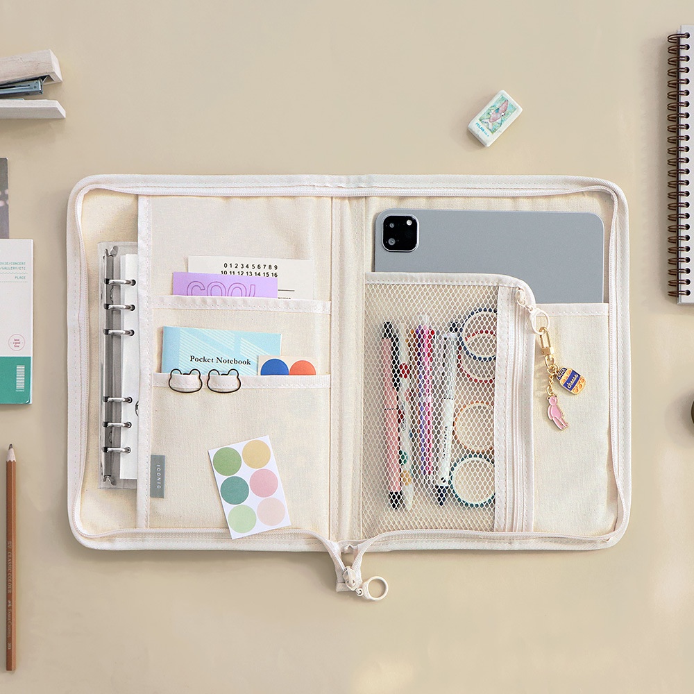 Túi Vải Canvas Đựng Máy Tính Bảng iPad Pro 11-Inch Phong Cách Hàn Quốc 2022