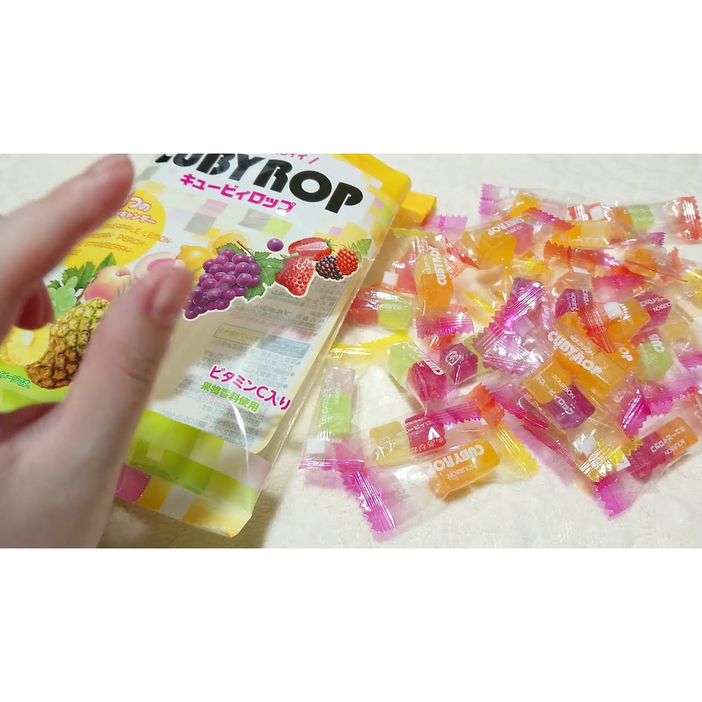 Kẹo trái cây Bourbon Cuby Rop gói 100g