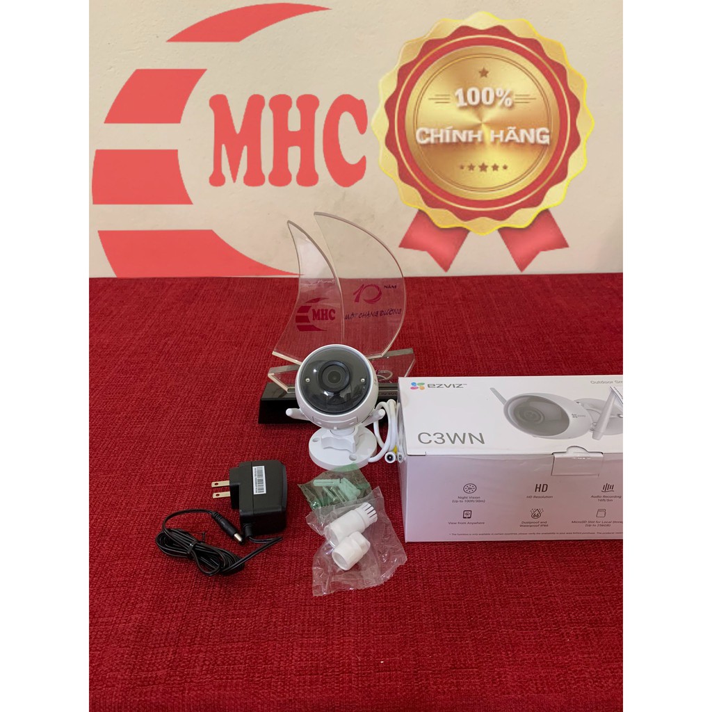 Camera Wifi ngoài trời EZVIZ C3WN 1080P chính hãng bh 2 năm