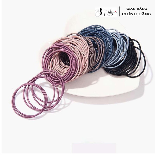 Buộc Tóc BB Kids 100 Chi Tiết Kèm Túi Zip Tiện Lợi