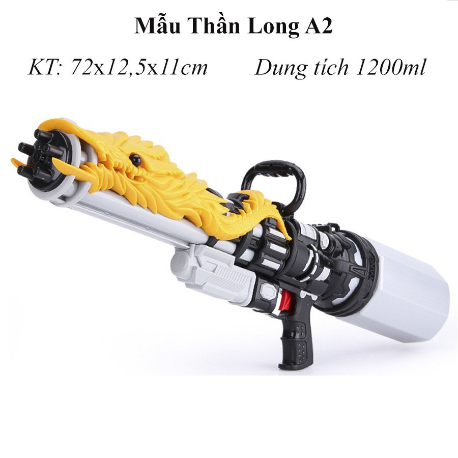 Đồ chơi súng bắn nước tăng áp đựng nhiều nước bắn xa - Súng bắn nước vui chơi trẻ em đựng nhiều nước