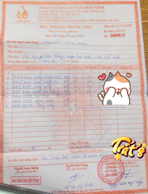 [Chính hãng] Kem dưỡng trắng da tái tạo 3 in 1 Vip3