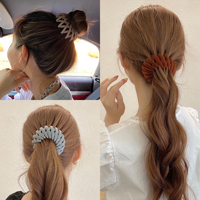 Kẹp Tóc Hình Tổ Chim Thời Trang Cho Nữ