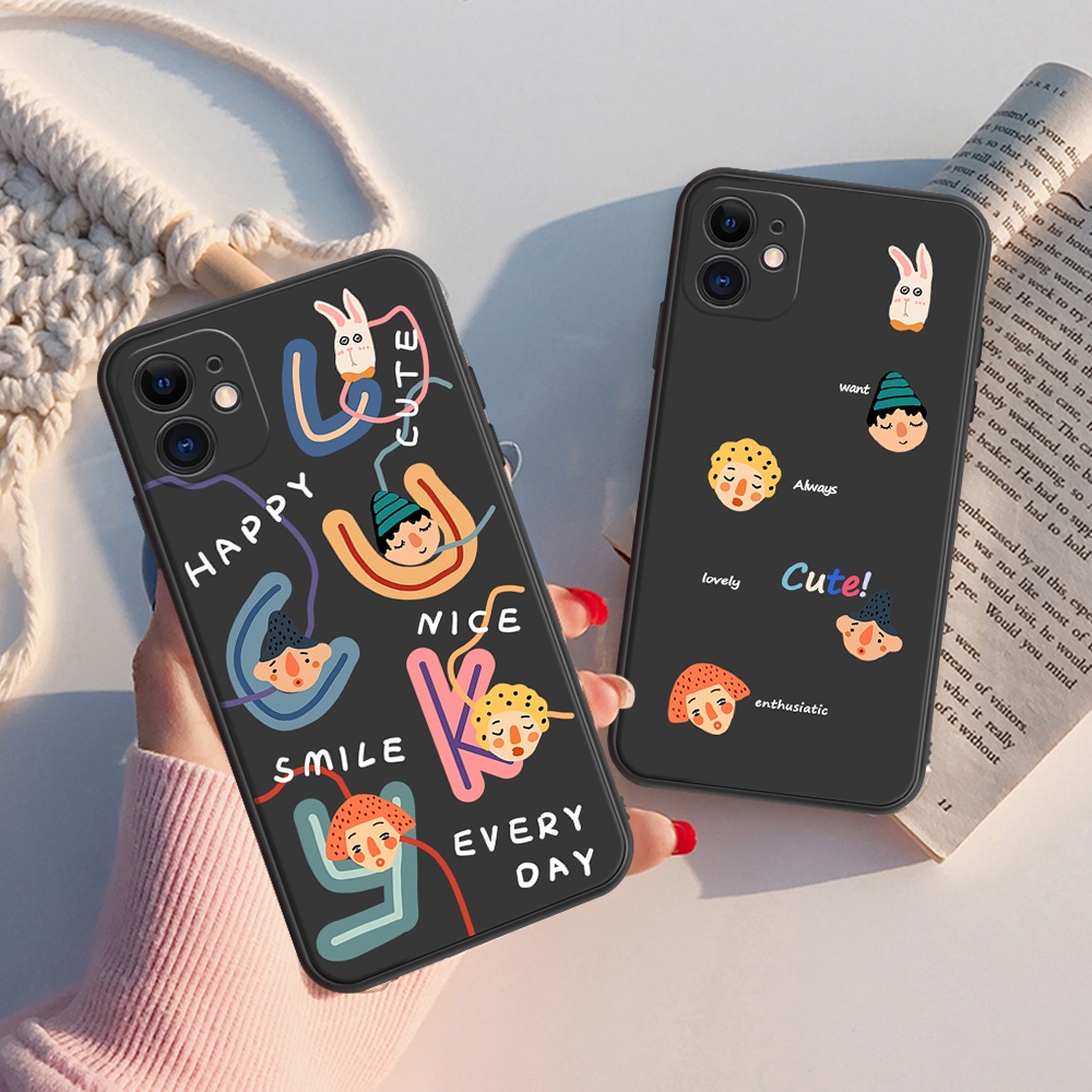 Ốp Điện Thoại TPU Dẻo In Họa Tiết Graffiti Dễ Thương Cho Xiaomi Redmi 4A 4X 5A 5Plus Note 5 6 6A 7 Note 7Pro 8Pro 8A 9A 9Pro