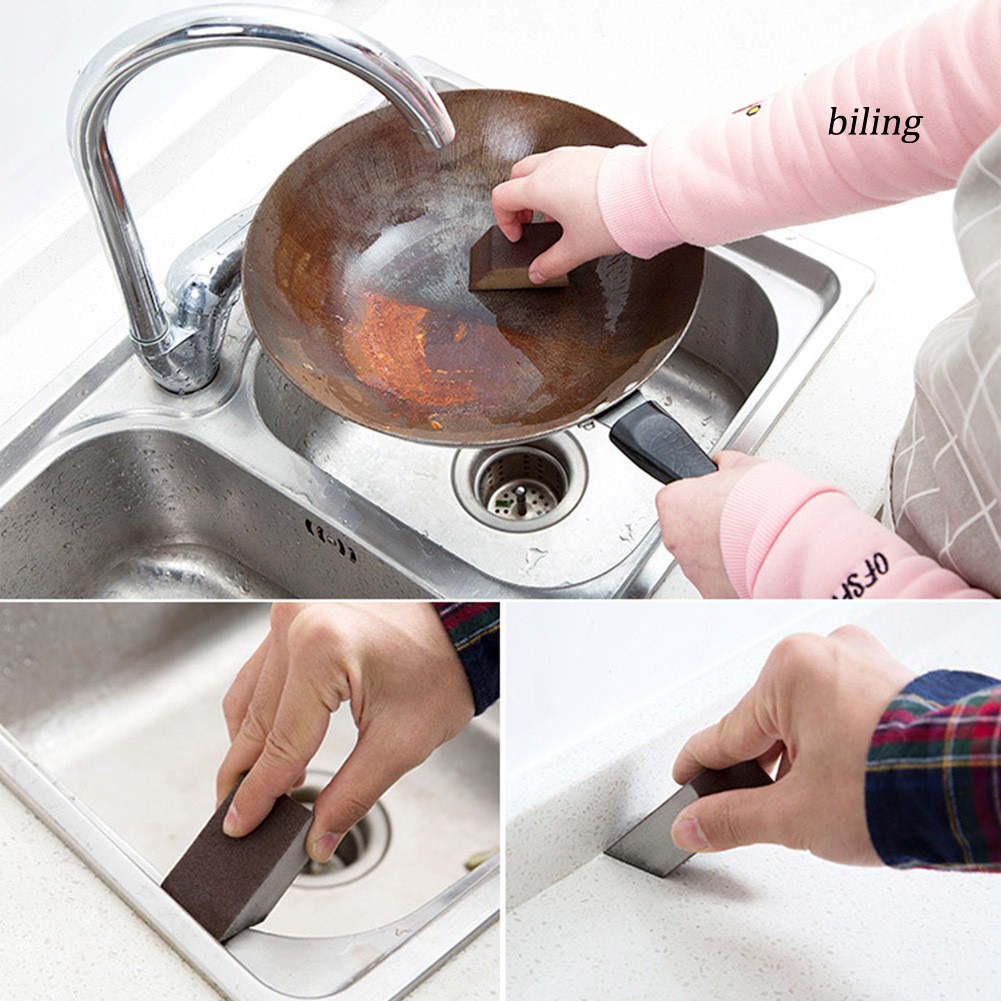 Miếng Bọt Biển Rửa Chén Dĩa Chống Bám Dầu Tiện Dụng