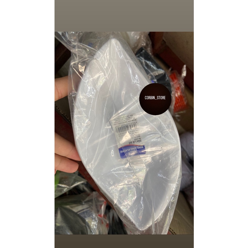 Đĩa Đựng Thức Ăn Hình Chiếc Lá Bằng Nhựa Song Long Cao Cấp 2753 KT , CORBIN_STORE