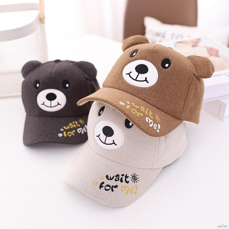 Mũ lưỡi trai in chữ thiết kế cá tính cho trẻ nhỏ 4-8 tuổi