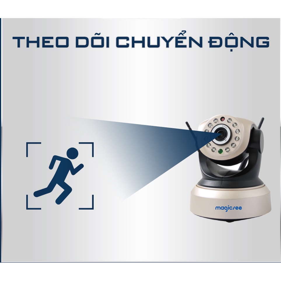 Camera IP Wifi Không dây Magicsee S8003 Plus - Full HD1080 - Camera giám sát 24/24