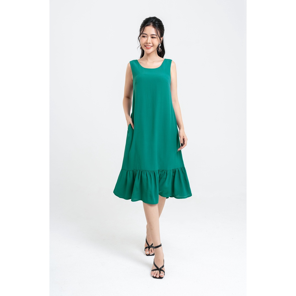 Đầm Suông LAMER Sát Nách Bèo Gấu L63T22H064