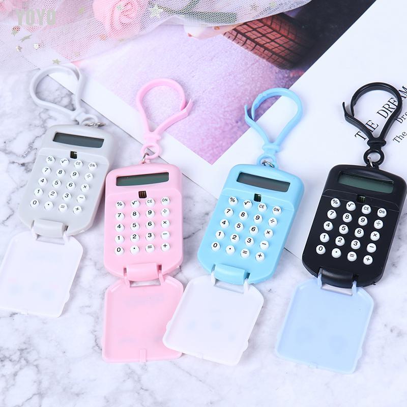 Máy Tính Bỏ Túi Có Móc Khóa Kiểu Dáng Sáng Tạo