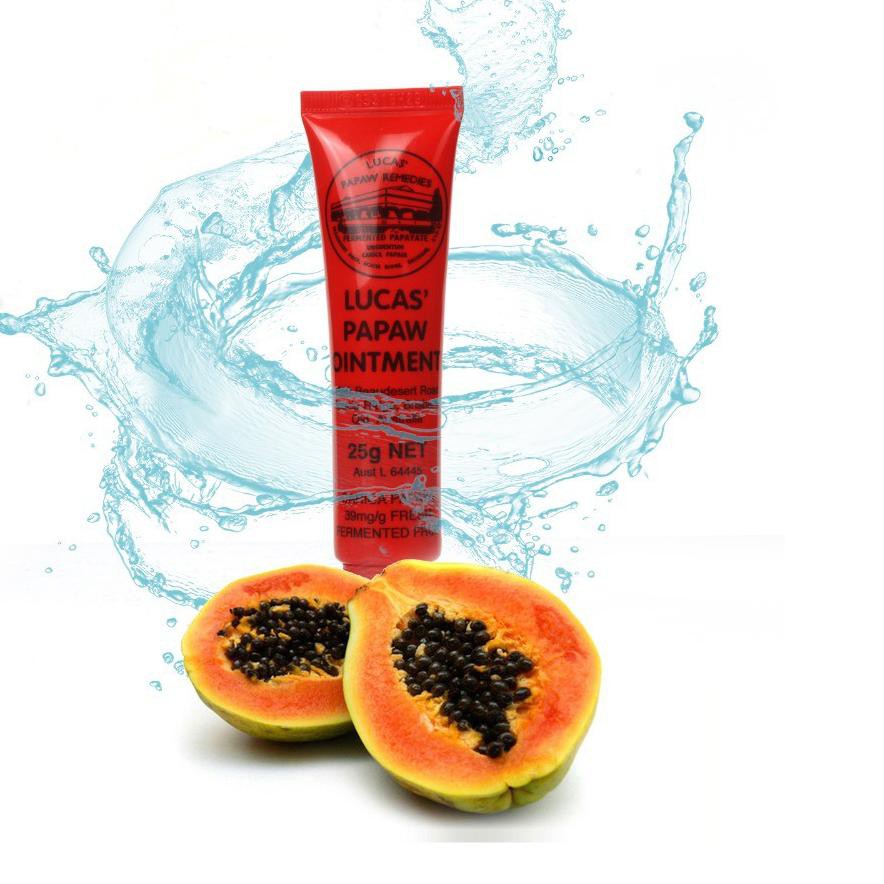(Hàng Mới Về) Kem Dưỡng Ẩm Môi Lucas Papaw 25g
