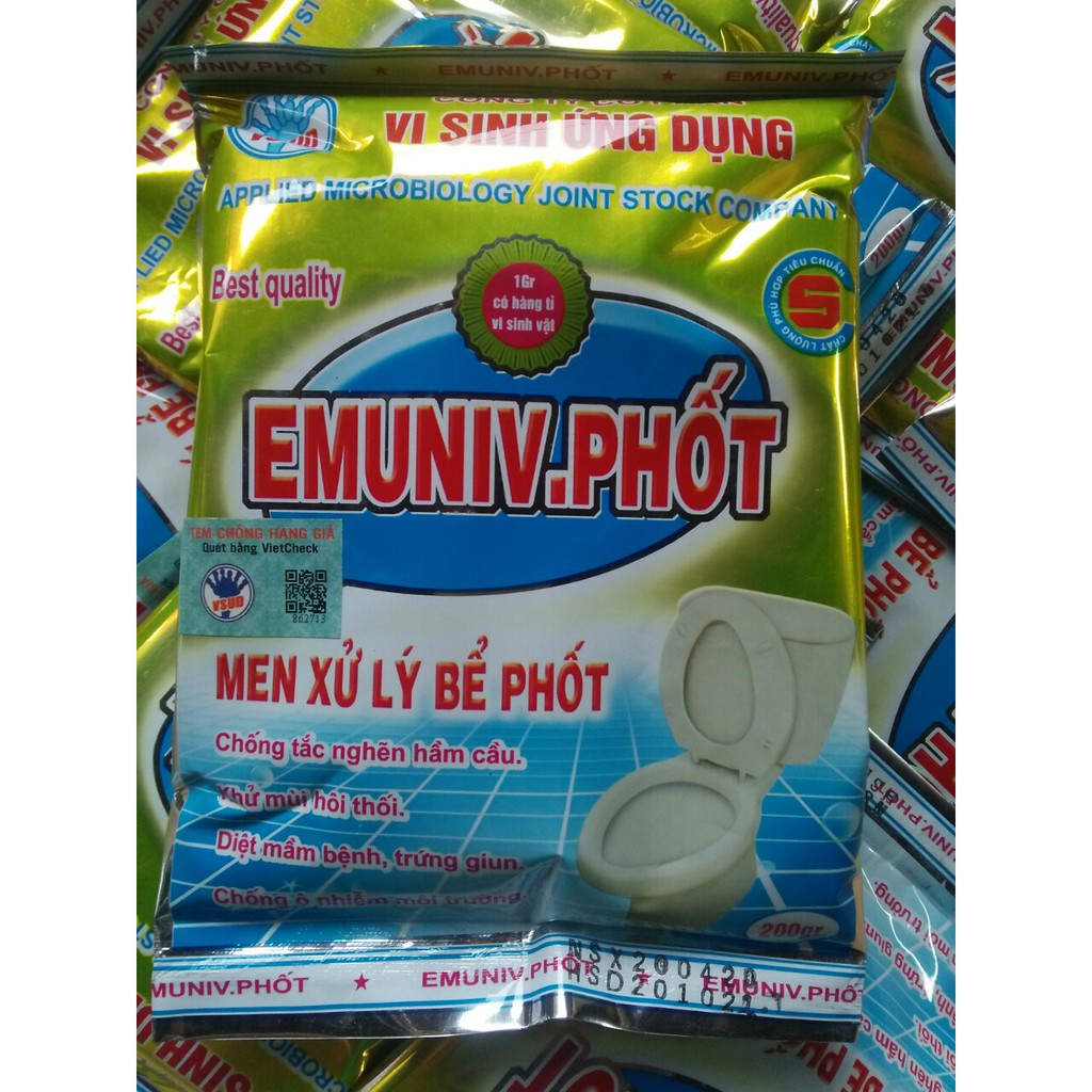 [ THÔNG TẮC BỂ PHỐT ] MEN XỬ LÝ CHỐNG TẮC NGHẼN HẦM CẦU NHÀ VỆ SINH EMUNIV.PHỐT - MITUHOME