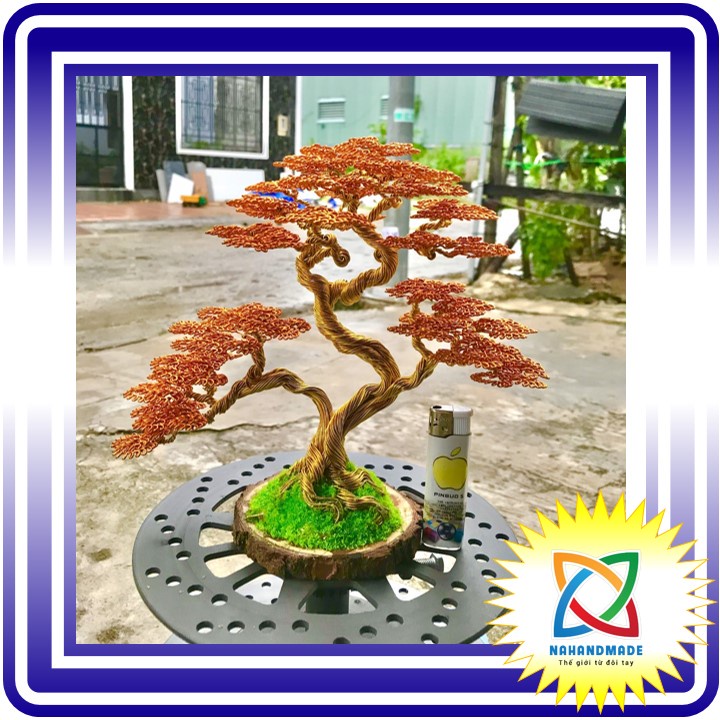 Cây bonsai bằng dây đồng dây nhôm | Nahandmade