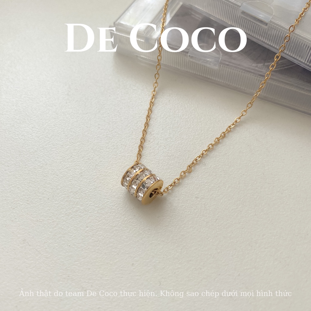 Vòng cổ layer có thê tách 2 chiếc The Ring Decoco