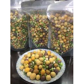 ĐẬU PHỘNG THẬP CẨM MIX ĐỦ VỊ (500G)