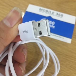 Cáp Type C màu trắng
