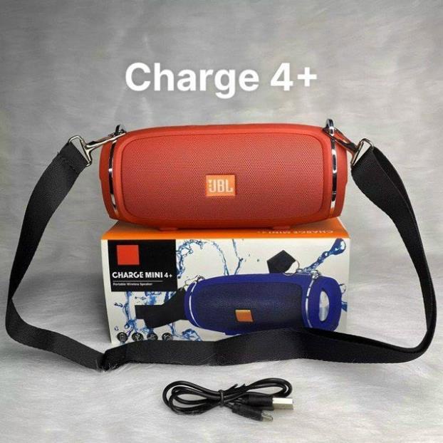 Loa Bluetooth Charge 4+ Mini bass tốt khoẻ - có dây đeo Version 2021