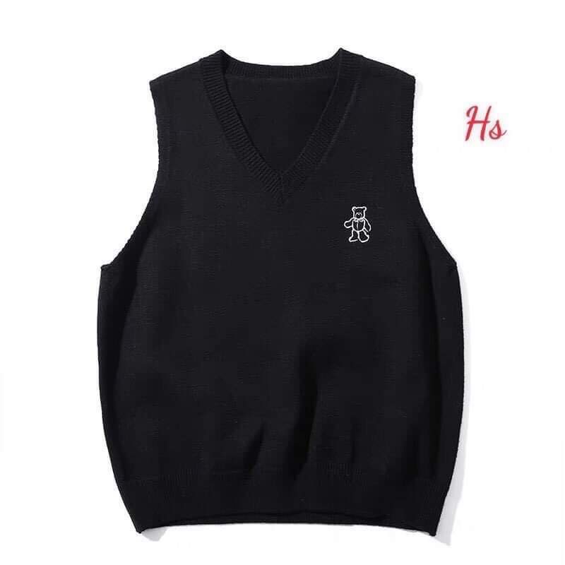 Áo gile thêu gấu HS6