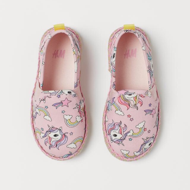 Sỉ giày Slip on HM bé gái