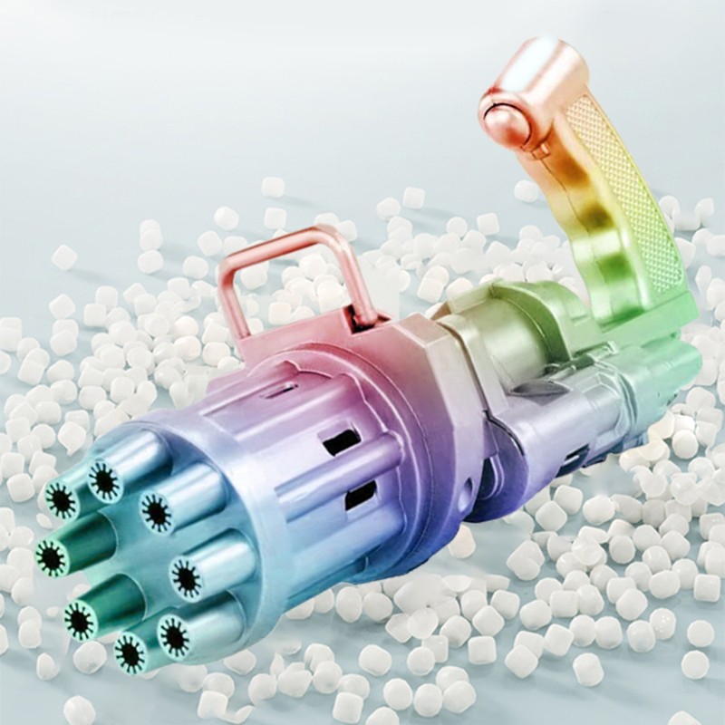 Súng Bắn Bong Bóng 8 Lỗ Cho Bé