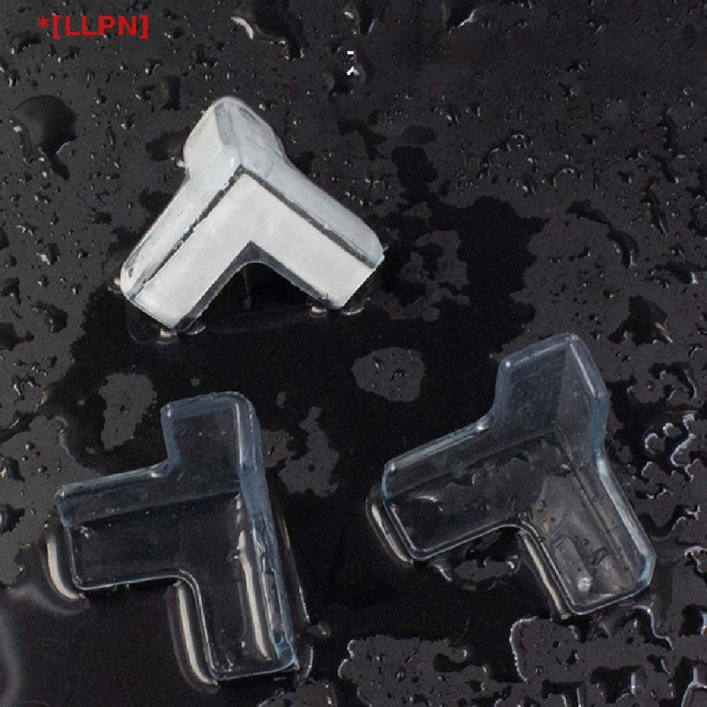 Bộ 4 Miếng Bọc Cạnh Bàn Bằng Silicon Mềm Trong Suốt Chống Va Chạm Bảo Vệ An Toàn Cho Bé