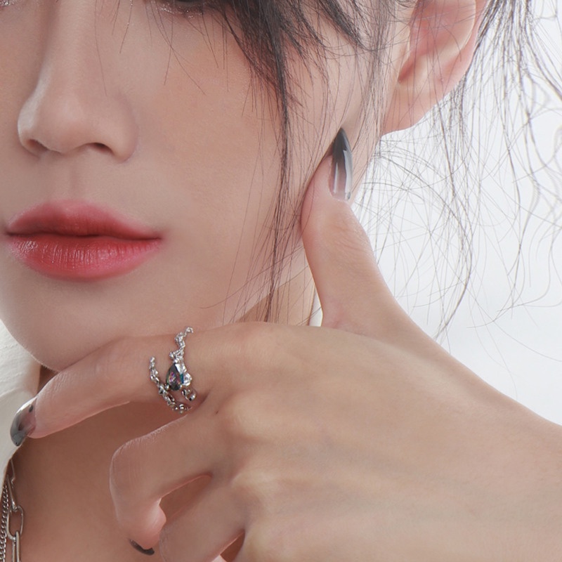 Nhẫn Thiết Kế Độc Đáo Phong Cách Hip Hop Thời Trang Cá Tính