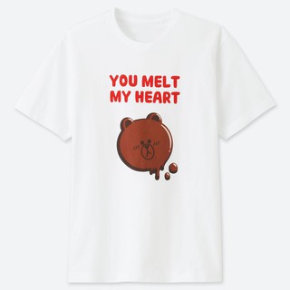 Áo thun cặp đôi hình gấu Brown dễ thương 2