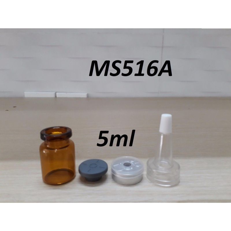 Lọ Chiết Serum ❤ GIÁ RẺ NHẤT ❤ Lọ Chiết Tế Bào Gốc, Tinh Chất Thủy Tinh 5ml,10ml bộ 3 nút chiết tinh dầu.