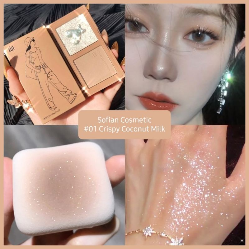 XIXI - Phấn đa năng tạo khối, highlight, nhũ mắt, má hồng nội địa Trung Xixi Floating dành cho người mới bắt đầu | BigBuy360 - bigbuy360.vn