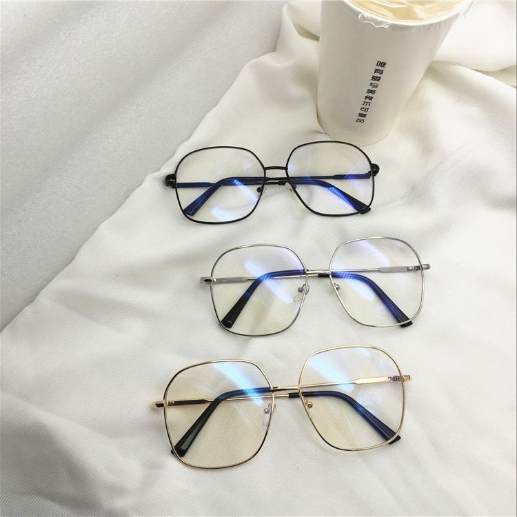 Mắt kính nữ thời trang M5239 gọng kính cận kim loại mắt vuông nhiều màu hot trend | BigBuy360 - bigbuy360.vn