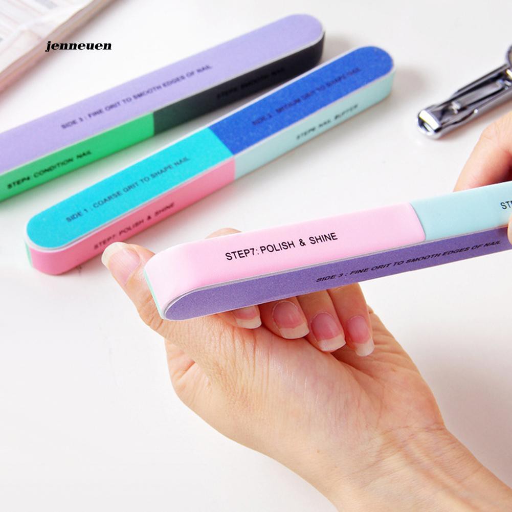 [Hàng mới về] Cây dũa móng thiết kế đơn giản phối màu sáng tạo