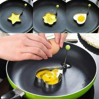 Sét 4 Khuôn Chiên Trứng , Làm Bánh Tạo Hình Dễ Thương