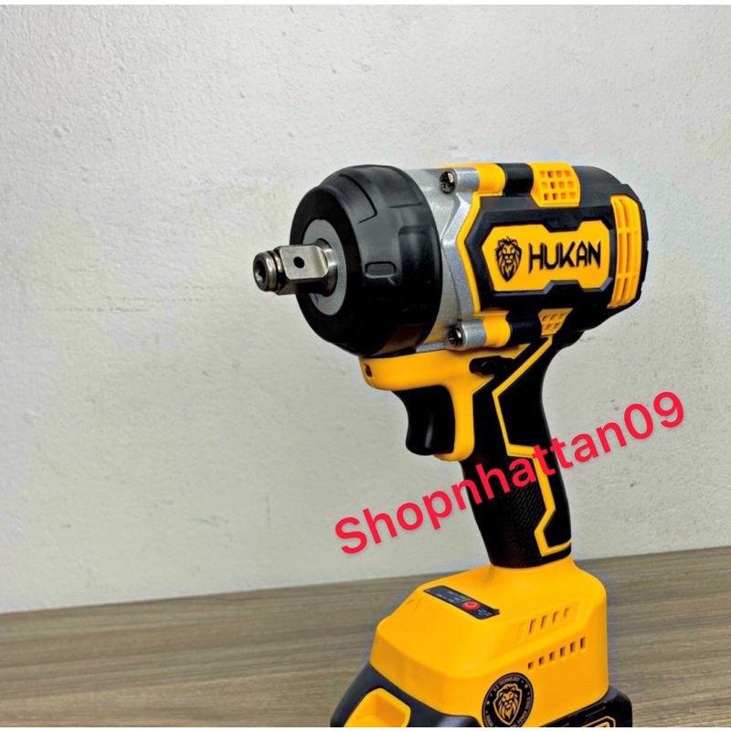 Thân máy siết bulong HUKAN F60 Pro Không Chổi Than chân pin phổ thông