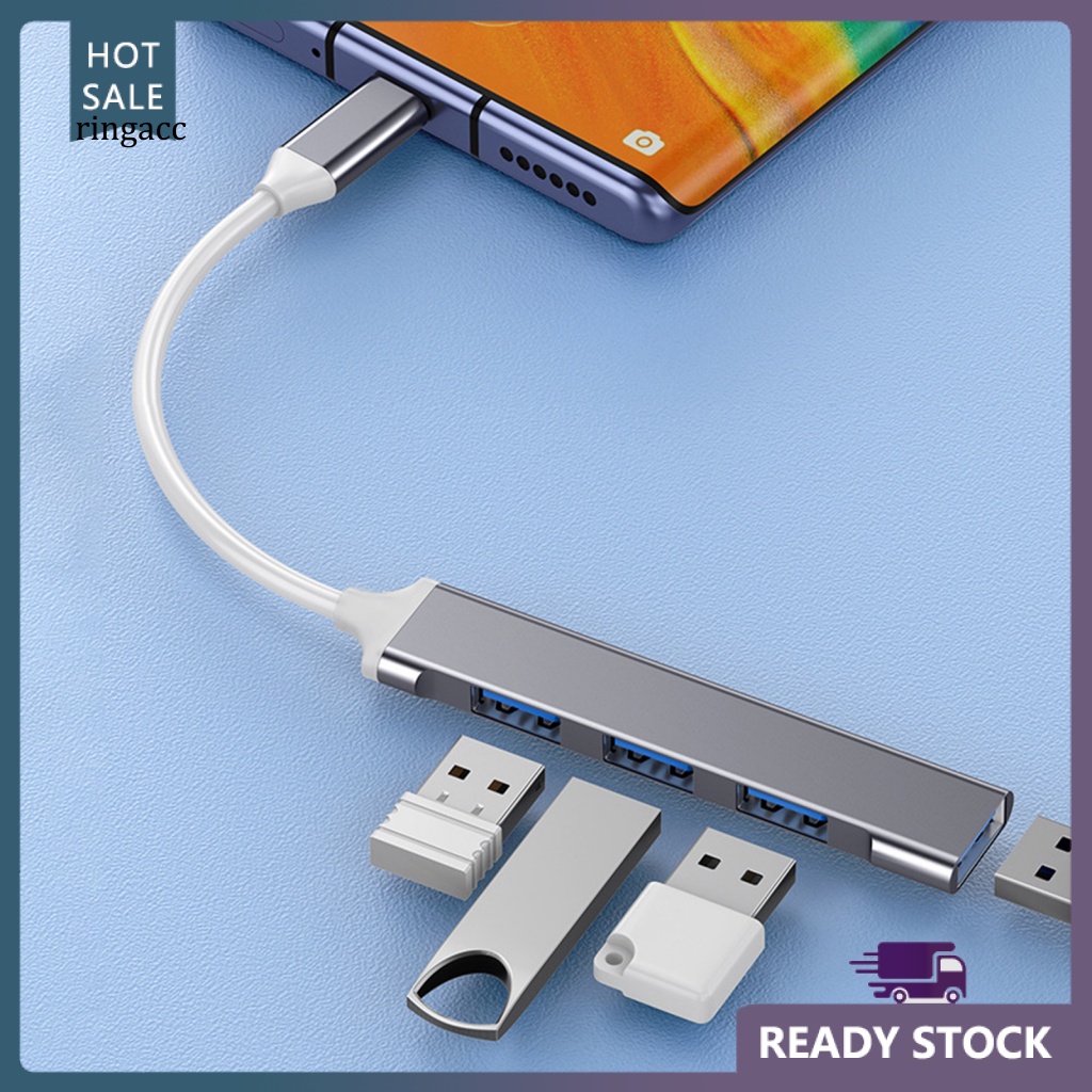 Bộ Chia Cổng USB 3.0 Type-C 3.0 4 Trong 1 Tiện Dụng