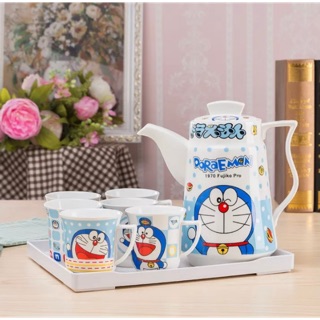 Bộ cốc uống nước gốm Doraemon - DOremon