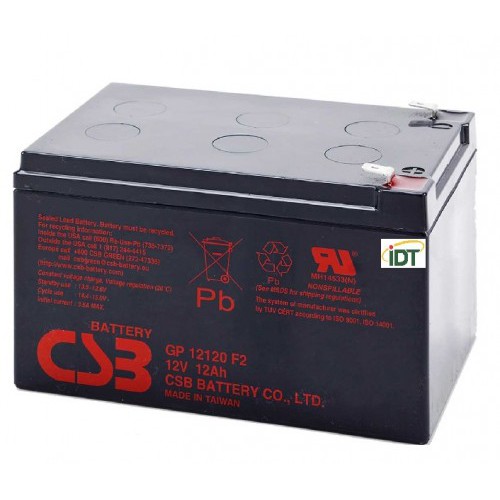 Bình Ắc quy CSB GP12120F2 (12V-12Ah) (Cái)