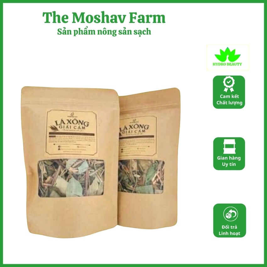 Lá xông giải cảm The Moshav Farm, giải cảm hiệu quả, xông mặt làm đẹp thumbnail
