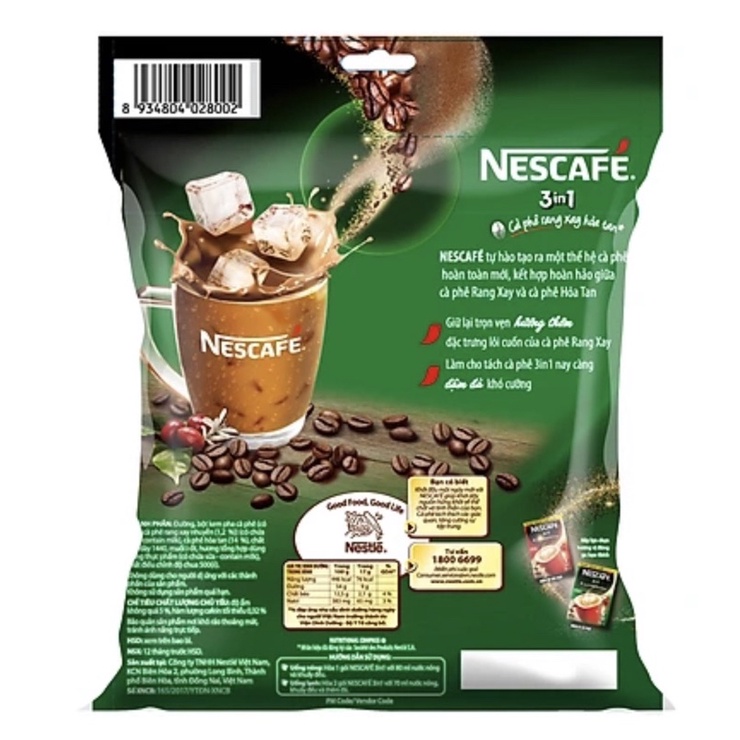 Nestcafe Cà Phê 46 gói 3in1 (17g)