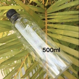 Chai Nhựa Đựng Trà Sữa 500ml Đã Kèm Nắp. Chai Dày Dặn