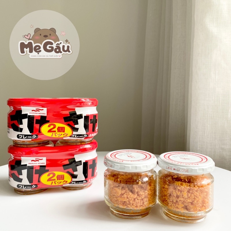 RUỐC CÁ HỒI NHẬT (hộp lẻ 52g)-cho bé từ 8m+