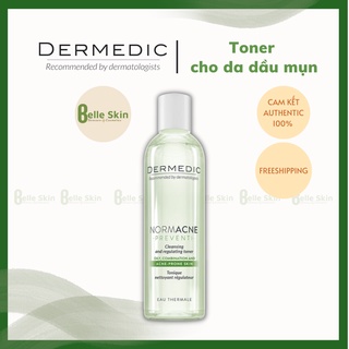 Toner cho da dầu mụn Dermedic chứa BHA