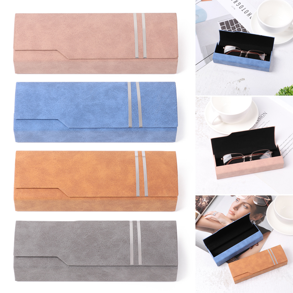 Hộp đựng mắt kính phong cách cổ điển thời trang