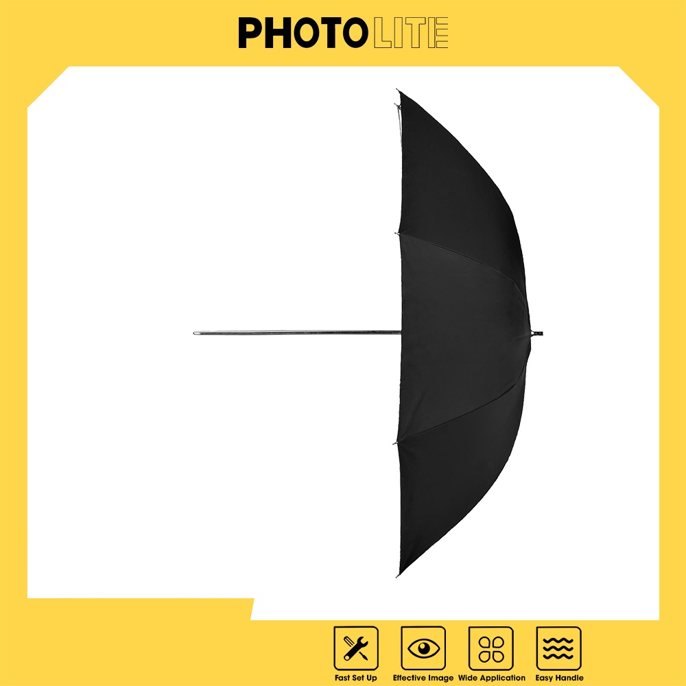 Umbrella ô tản sáng trắng 110 cm Photolite PA156 làm mềm ánh sáng chụp ảnh đèn Flash/Led