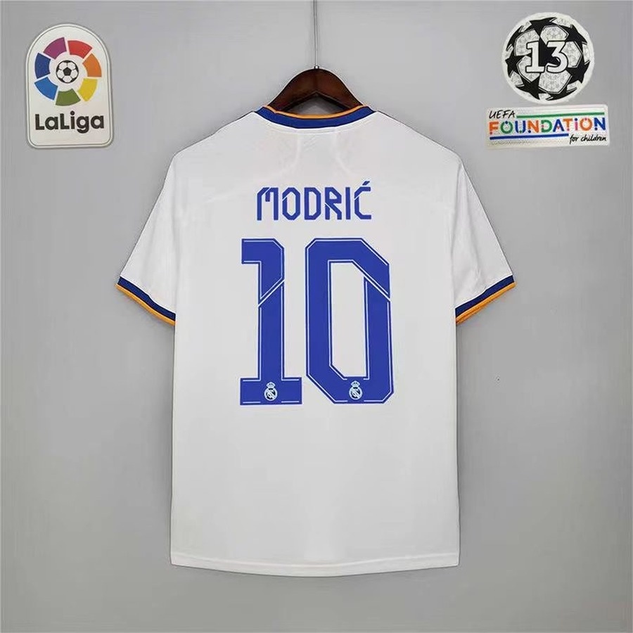 Áo Thun Bóng Đá Đội Real Madrid 2022 Cuối Cùng Benzema 9