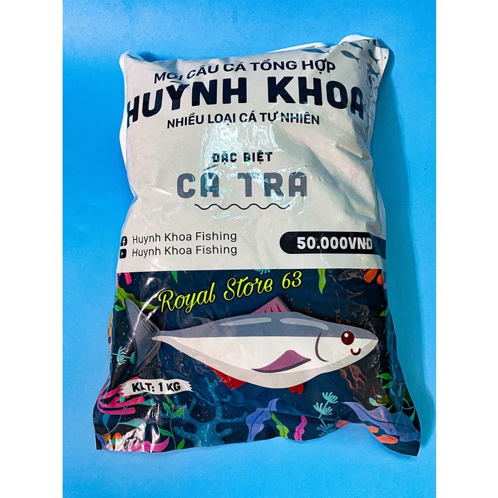 Mồi Cám câu cá Huỳnh Khoa (hàng công ty) (1kg)