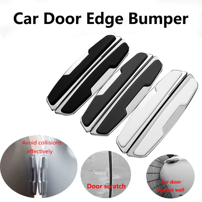 Set 4 dải cao su dán bảo vệ cạnh cửa xe ô tô chống va chạm