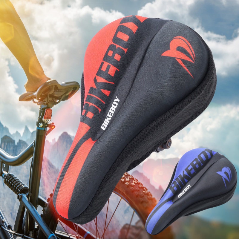 Bọc yên xe đạp cao cấp Bikeboy kiểu dáng thể thao êm mông thoáng khí tặng kèm trùm đi mưa